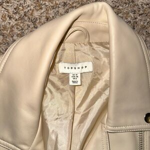 Topshop Leather Vest